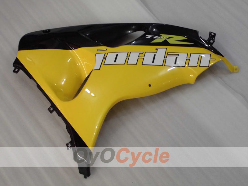 Verkleidungssatz für Einspritzmodelle der TL1000R, Baujahre 98-03 - Gelb, Schwarz - Jordan #OYO87905624
