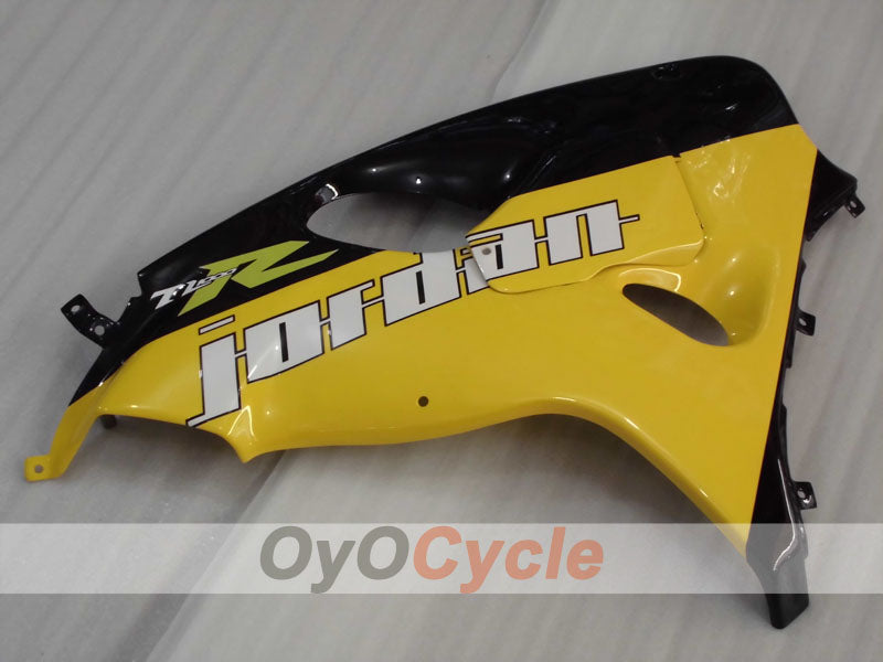 Verkleidungssatz für Einspritzmodelle der TL1000R, Baujahre 98-03 - Gelb, Schwarz - Jordan #OYO87905624