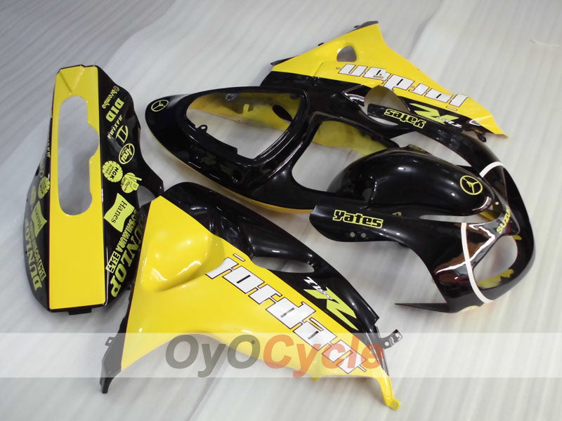 Verkleidungssatz für Einspritzmodelle der TL1000R, Baujahre 98-03 - Gelb, Schwarz - Jordan #OYO87905624 Hauptbild
