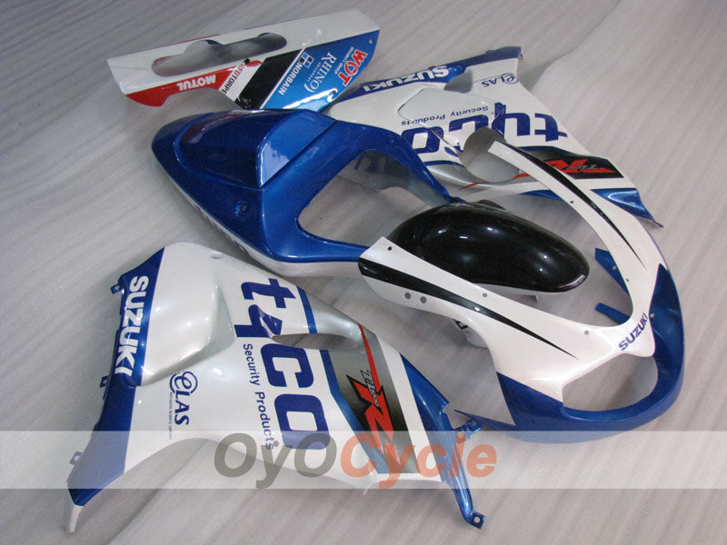 Verkleidungssatz für Einspritzmodelle der TL1000R, Baujahre 98-03 - Blau, Weiß - Tyco #OYO87905625 Hauptbild