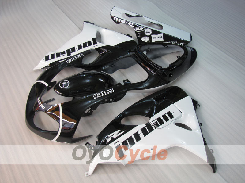 Verkleidungssatz für Einspritzmodelle der TL1000R, Baujahre 98-03 - Weiß, Schwarz - Jordan #OYO87905627 Zweitbild