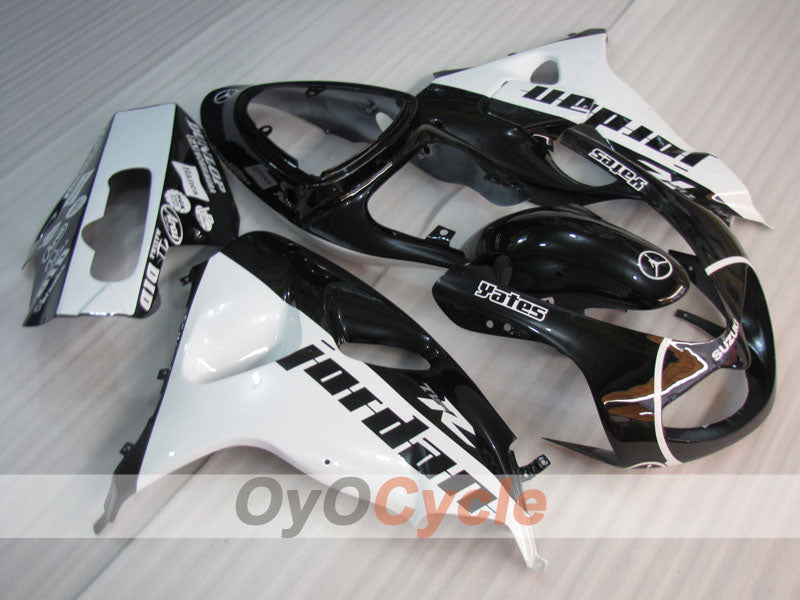 Verkleidungssatz für Einspritzmodelle der TL1000R, Baujahre 98-03 - Weiß, Schwarz - Jordan #OYO87905627 Hauptbild
