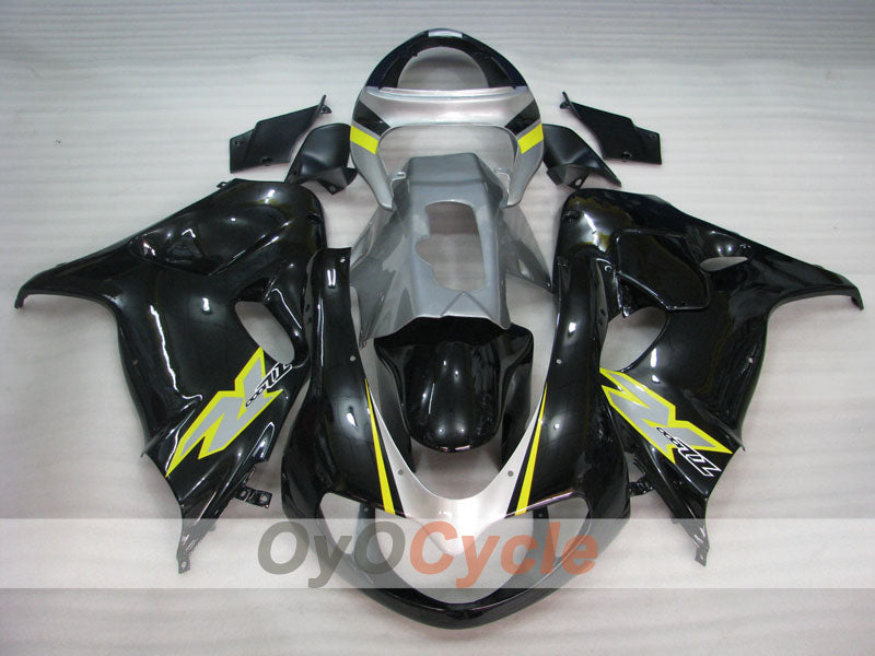 Verkleidungssatz für Einspritzmodelle der TL1000R, Baujahre 98-03 - Schwarz, Silber - Werksdesign #OYO87905629 Zweitbild