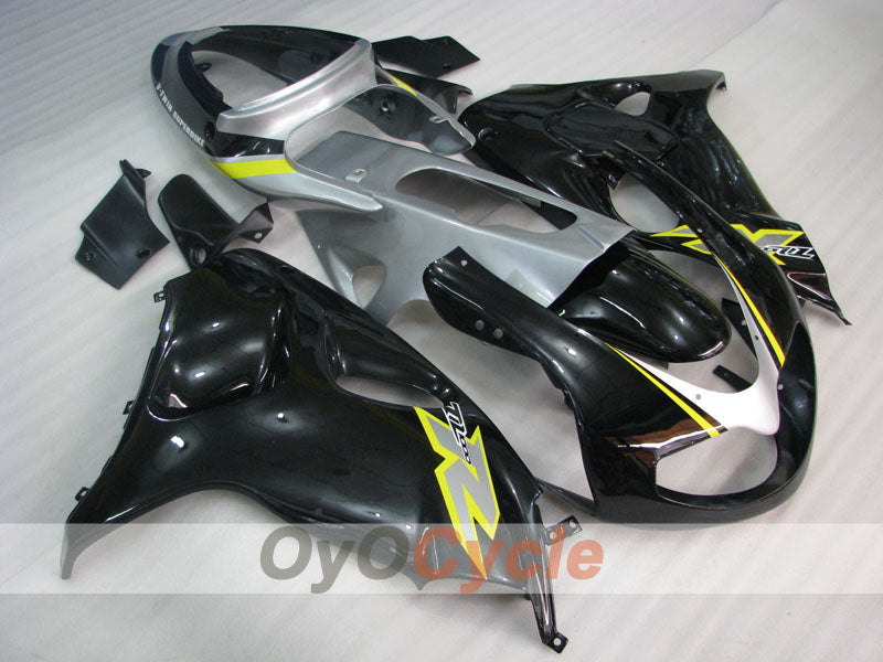 Verkleidungssatz für Einspritzmodelle der TL1000R, Baujahre 98-03 - Schwarz, Silber - Werksdesign #OYO87905629 Hauptbild