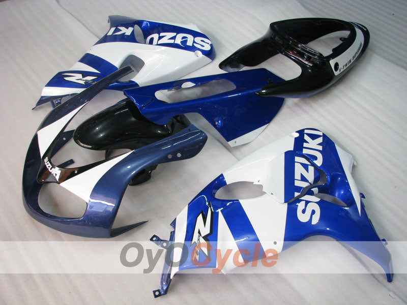 Einspritzverkleidungssatz für TL1000R, Baujahr 98-03 - Blau, Weiß - Werksstil #OYO87905637