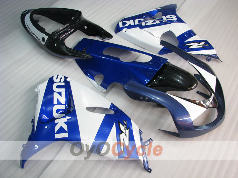 Einspritzverkleidungssatz für TL1000R, Baujahr 98-03 - Blau, Weiß - Werksstil #OYO87905637 Hauptbild