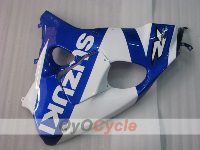 Einspritzverkleidungssatz für TL1000R, Baujahr 98-03 - Blau, Weiß - Werksstil #OYO87905637
