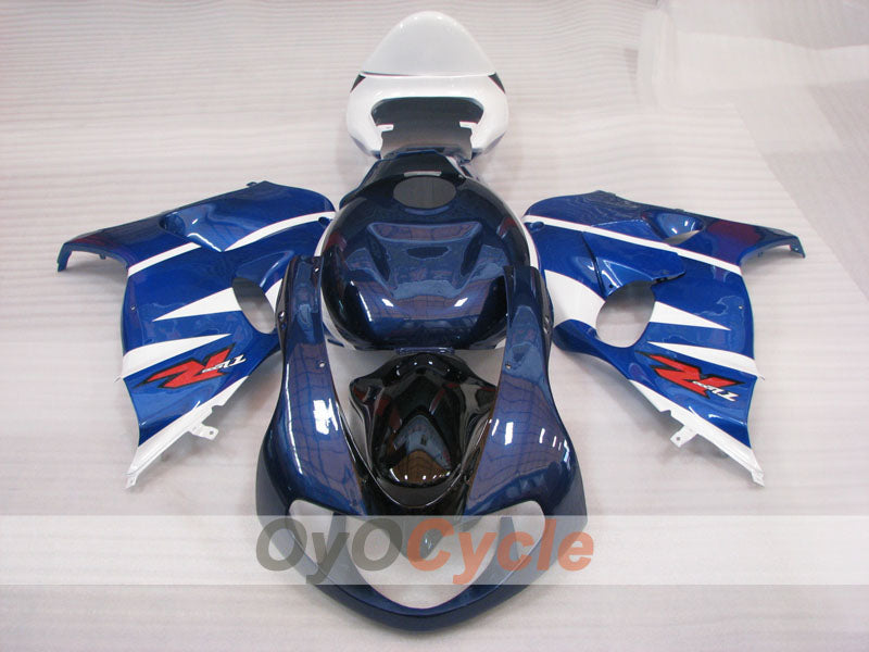 Einspritzverkleidungssatz für TL1000R, Baujahr 98-03 - Blau, Weiß - Werksstil #OYO87905640