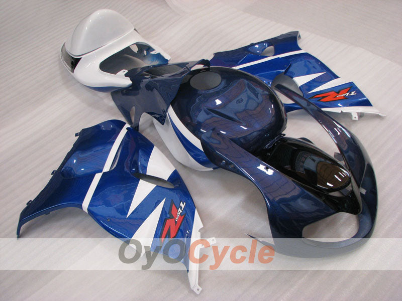 Einspritzverkleidungssatz für TL1000R, Baujahr 98-03 - Blau, Weiß - Werksstil #OYO87905640
