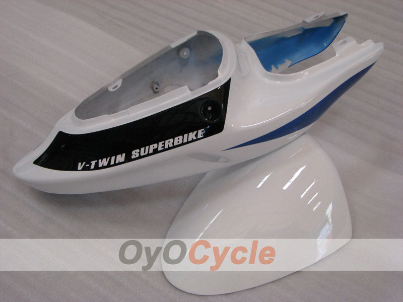 Einspritzverkleidungssatz für TL1000R, Baujahr 98-03 - Blau, Weiß - Werksstil #OYO87905640