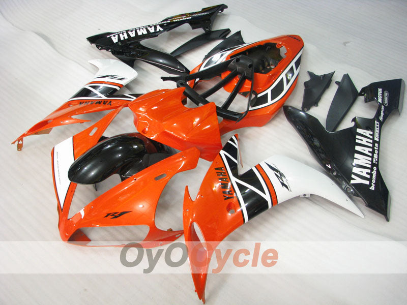Einspritzverkleidungssatz für YZF-R1, Baujahr 04-06 - Orange, Weiß, Schwarz - MOTUL #OYO87905641 Hauptbild