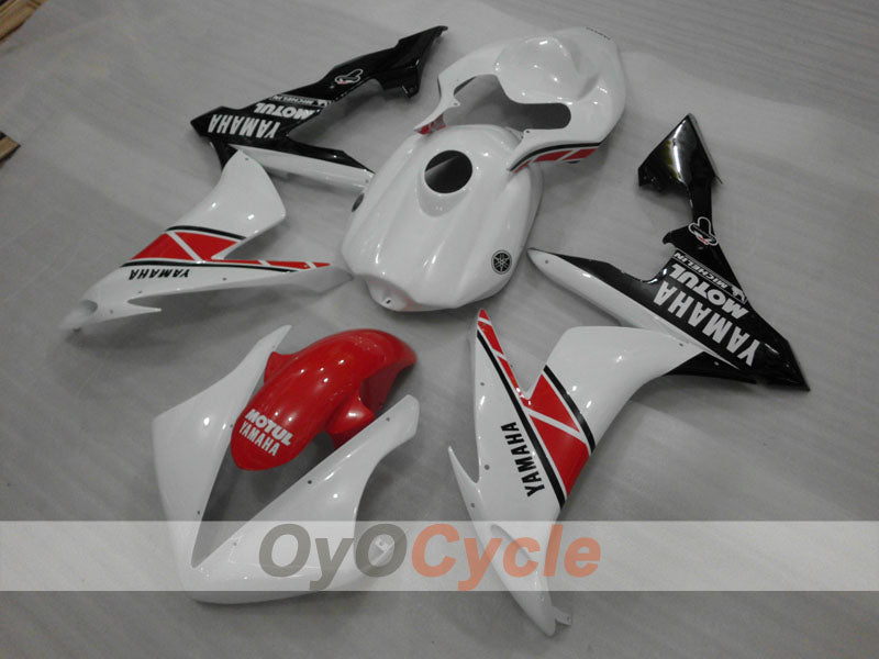 Einspritz-Verkleidungssatz für YZF-R1 04-06 - Orange, Weiß, Schwarz - MOTUL #OYO87905646 Zweitbild
