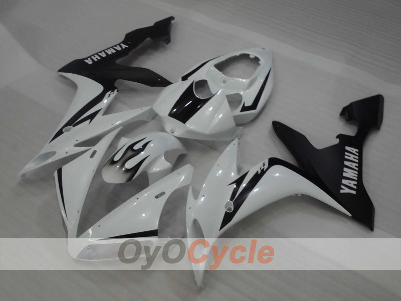 Einspritz-Verkleidungssatz für YZF-R1 04-06 - Weiß, Schwarz - Serienausführung #OYO87905648