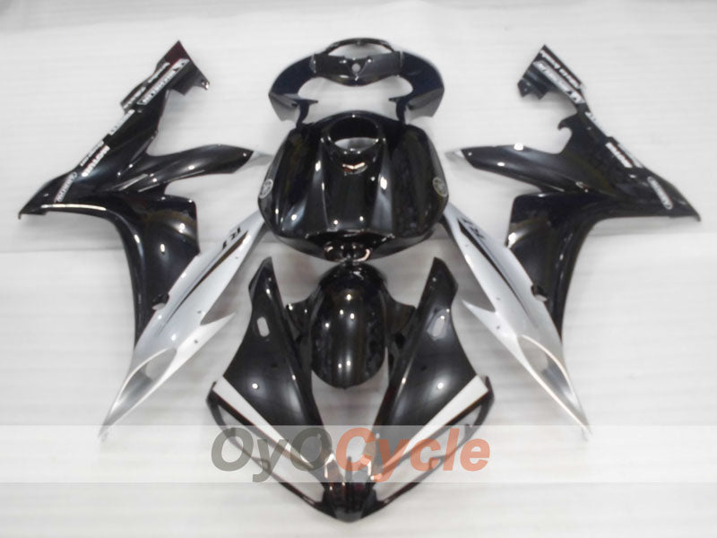 Einspritz-Verkleidungssatz für YZF-R1 04-06 - Schwarz, Grau - MOTUL #OYO87905650