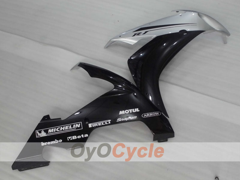 Einspritz-Verkleidungssatz für YZF-R1 04-06 - Schwarz, Grau - MOTUL #OYO87905650