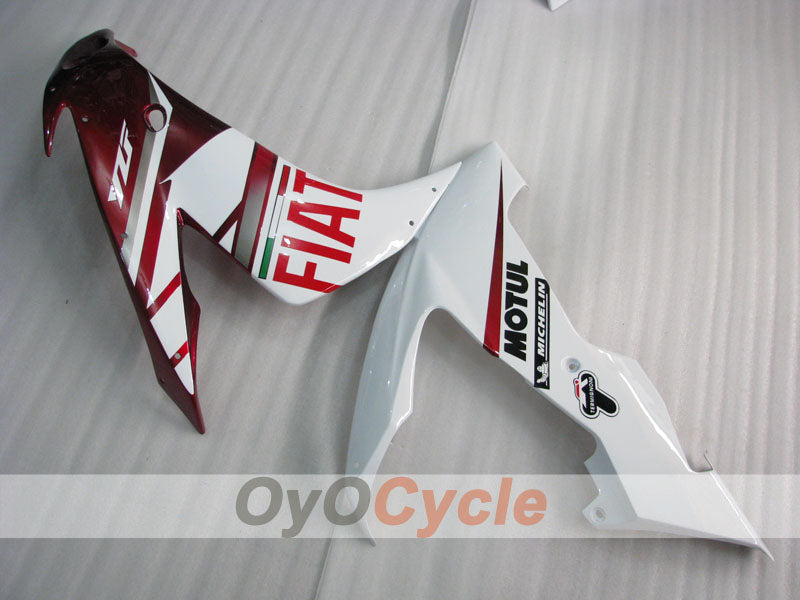 Einspritz-Verkleidungssatz für YZF-R1 04-06 - Rot, Weiß - FIAT #OYO87905651