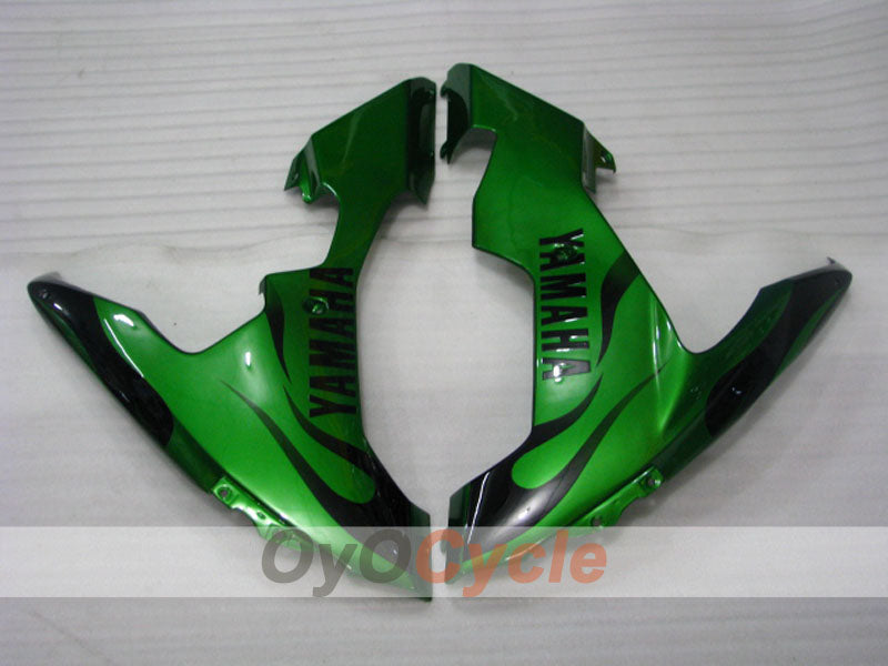 Einspritz-Verkleidungssatz für YZF-R1 04-06 - Grün, Schwarz - Serienausführung #OYO87905653