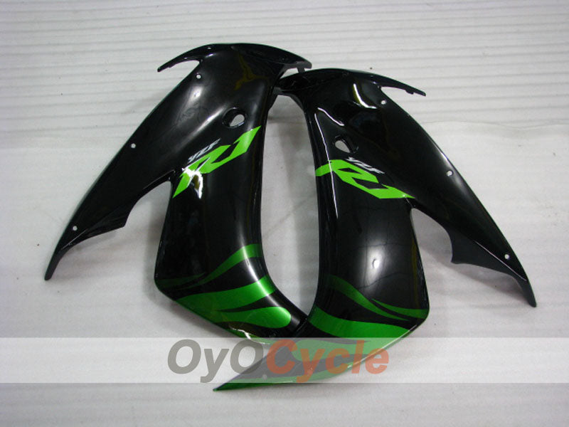 Einspritz-Verkleidungssatz für YZF-R1 04-06 - Grün, Schwarz - Serienausführung #OYO87905653