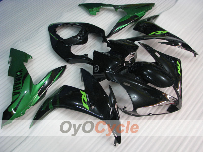 Einspritz-Verkleidungssatz für YZF-R1 04-06 - Grün, Schwarz - Serienausführung #OYO87905653