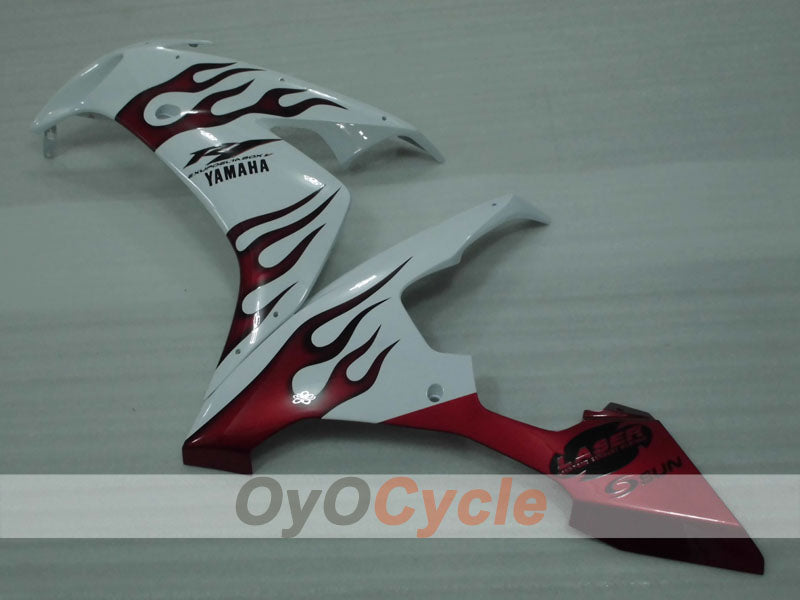 Verkleidungssatz für 04-06 YZF-R1 - Rot, Weiß - Individuell #OYO87905656