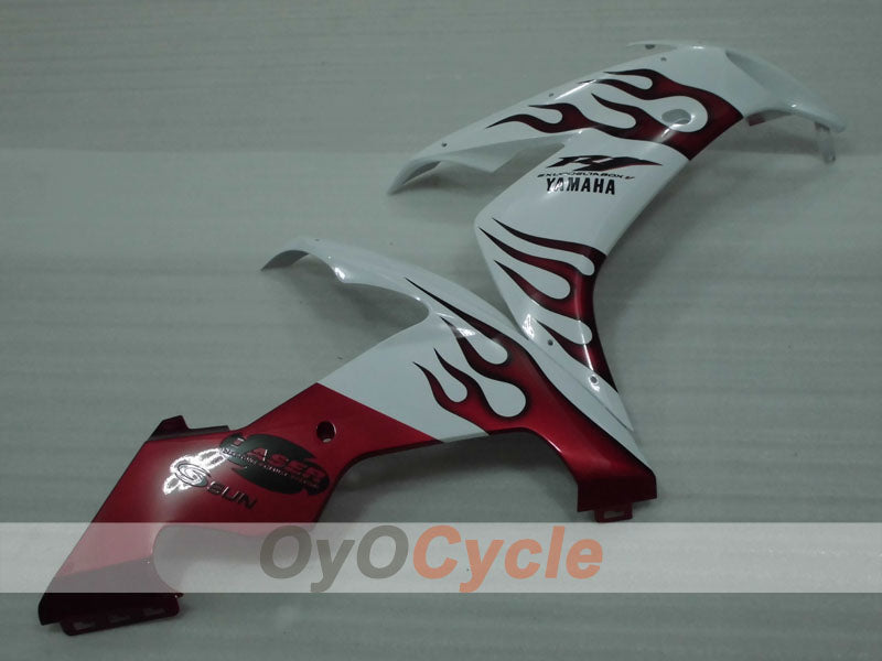 Verkleidungssatz für 04-06 YZF-R1 - Rot, Weiß - Individuell #OYO87905656