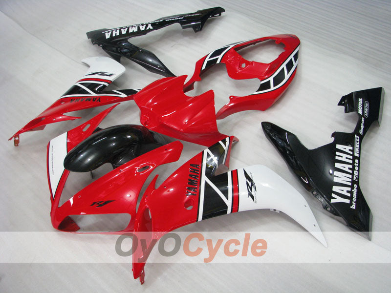 Verkleidungssatz für 04-06 YZF-R1 - Rot, Weiß, Schwarz - MOTUL #OYO87905657
