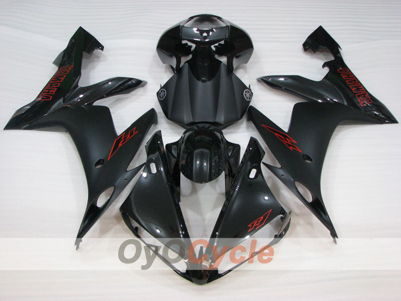 Verkleidungssatz für 04-06 YZF-R1 - Schwarz, Matt - Werksstil #OYO87905660