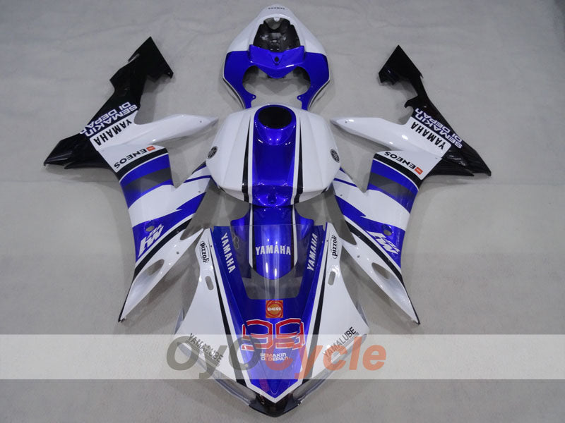 Verkleidungssatz für 04-06 YZF-R1 - Blau, Weiß, Schwarz - ENEOS #OYO87905662