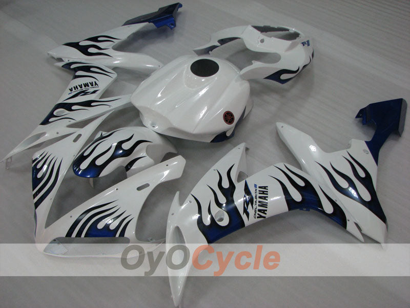 Verkleidungssatz für 04-06 YZF-R1 - Blau, Weiß - Individuell #OYO87905663