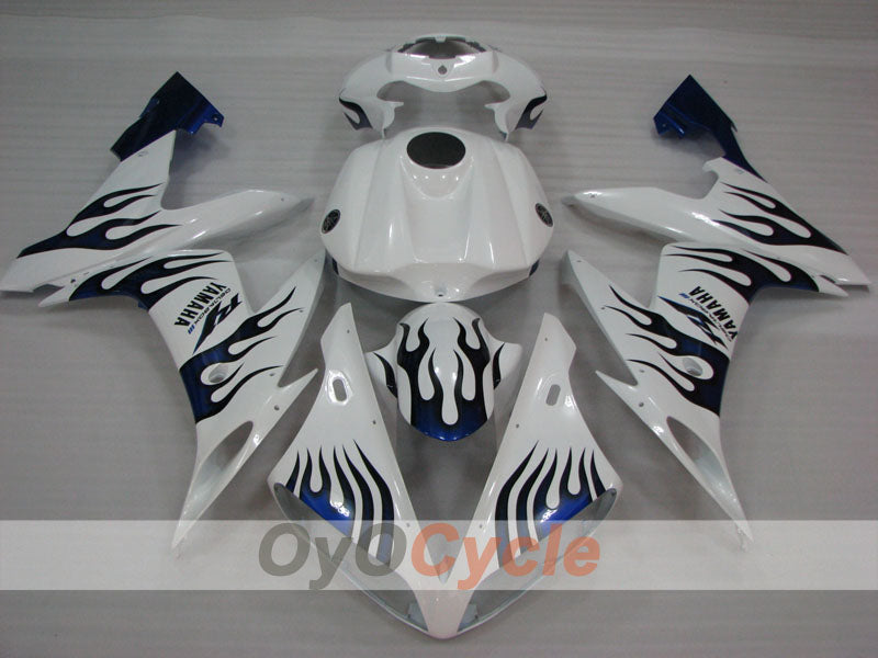 Verkleidungssatz für 04-06 YZF-R1 - Blau, Weiß - Individuell #OYO87905663