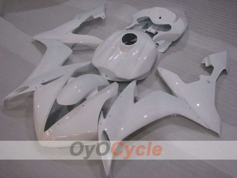 Verkleidungssatz für 04-06 YZF-R1 - Weiß - Ohne Aufkleber / Dekor, Werksstil #OYO87905664