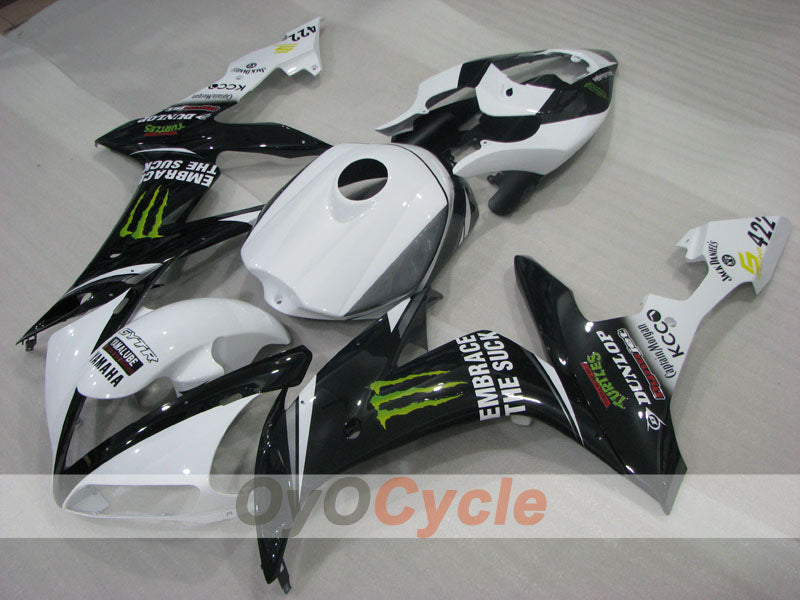 Verkleidungssatz für 04-06 YZF-R1 - Weiß, Schwarz - Monster #OYO87905665 Zweitbild