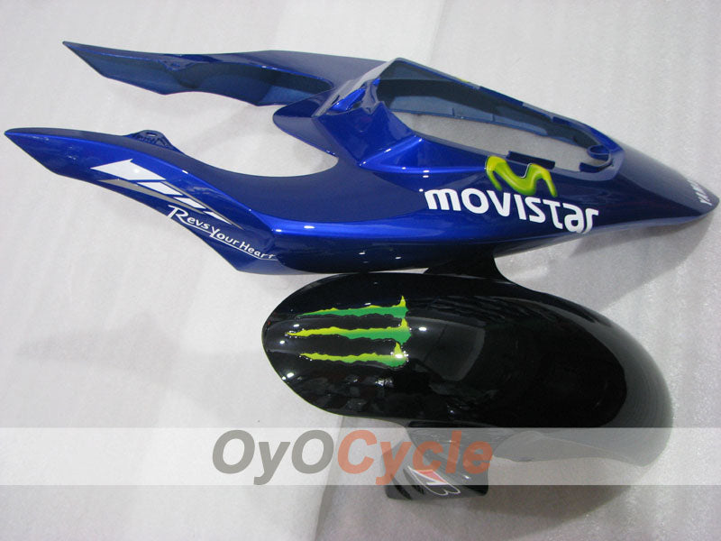 Spritzguss-Verkleidungssatz für YZF-R1 04-06 - Blau, Weiß, Schwarz - Monster #OYO87905668