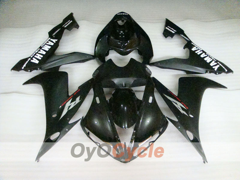 Spritzguss-Verkleidungssatz für YZF-R1 04-06 - Schwarz, Matt - Werksdesign #OYO87905672 Zweitbild