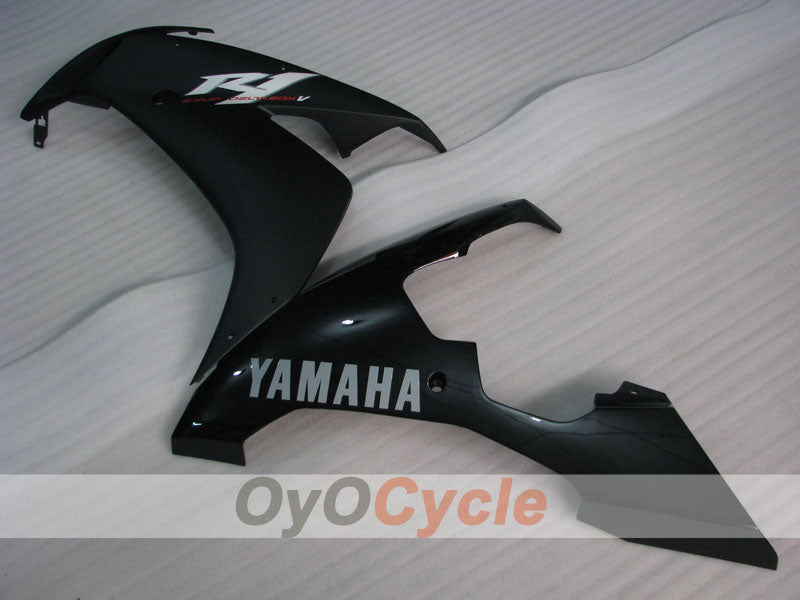 Spritzguss-Verkleidungssatz für YZF-R1 04-06 - Schwarz, Matt - Werksdesign #OYO87905678