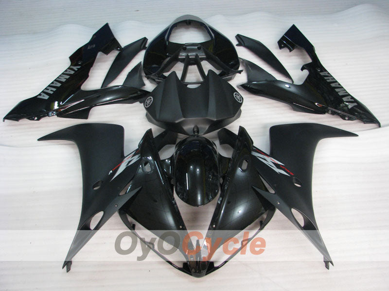 Spritzguss-Verkleidungssatz für YZF-R1 04-06 - Schwarz, Matt - Werksdesign #OYO87905678 Zweitbild