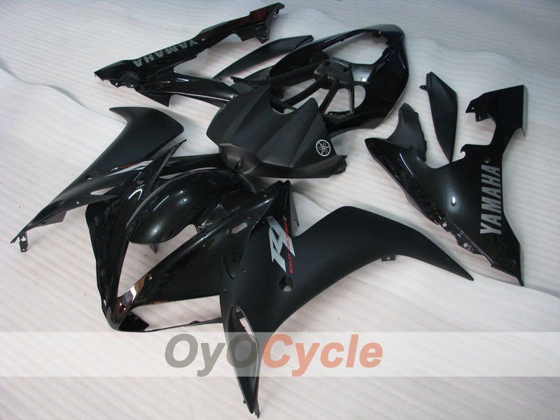 Spritzguss-Verkleidungssatz für YZF-R1 04-06 - Schwarz, Matt - Werksdesign #OYO87905678
