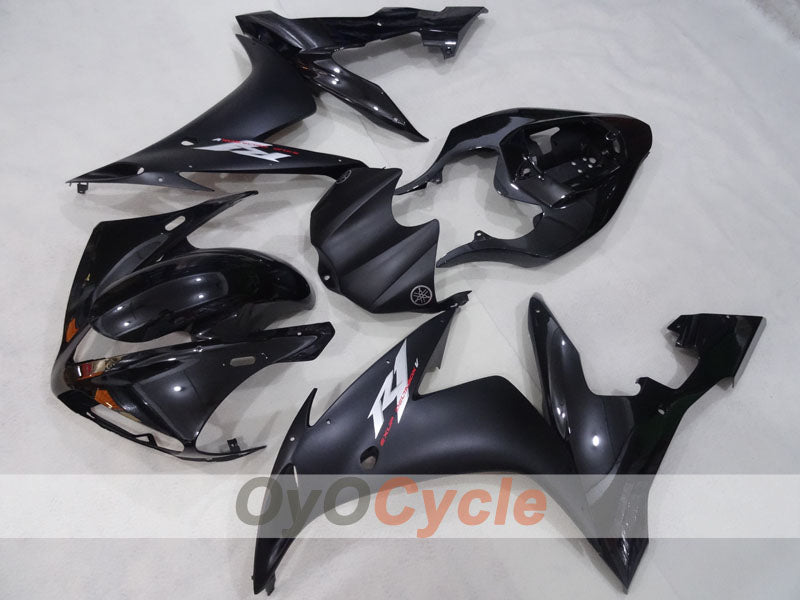 Spritzguss-Verkleidungssatz für YZF-R1 04-06 - Schwarz, Matt - Werksdesign #OYO87905679