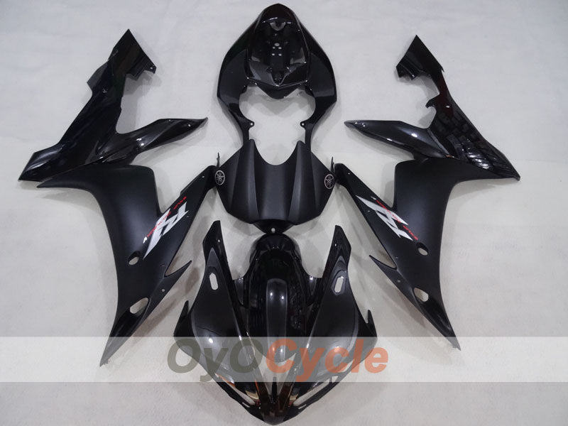 Spritzguss-Verkleidungssatz für YZF-R1 04-06 - Schwarz, Matt - Werksdesign #OYO87905679