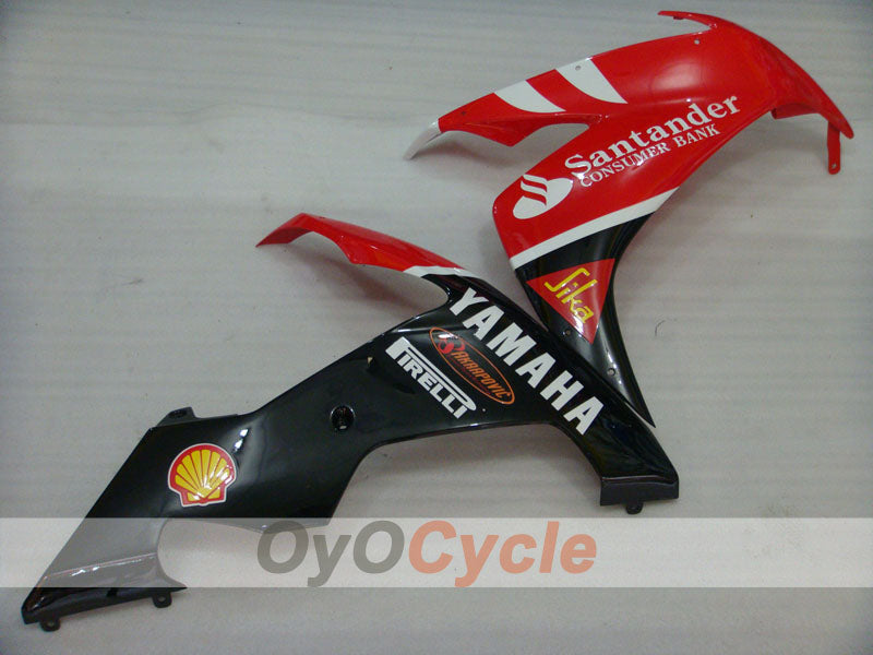 Einspritzverkleidungssatz für YZF-R1 04-06 - Rot, Schwarz - Santander #OYO87905680