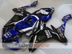 Einspritzverkleidungssatz für YZF-R1 07-08 - Blau, Weiß, Schwarz - Monster #OYO87905681