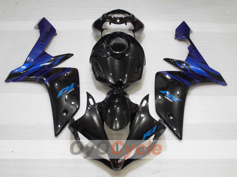 Einspritzverkleidungssatz für YZF-R1 07-08 - Blau, Schwarz - Werksstil #OYO87905683