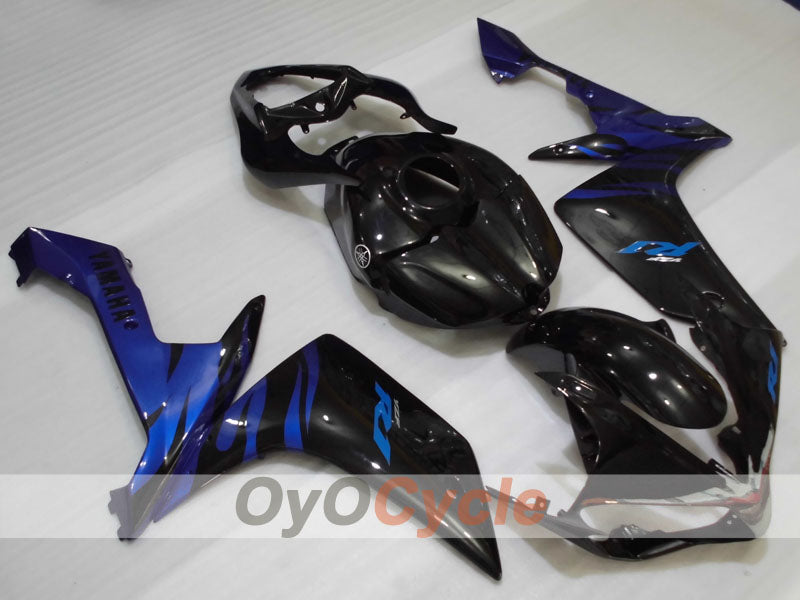 Einspritzverkleidungssatz für YZF-R1 07-08 - Blau, Schwarz - Werksstil #OYO87905683
