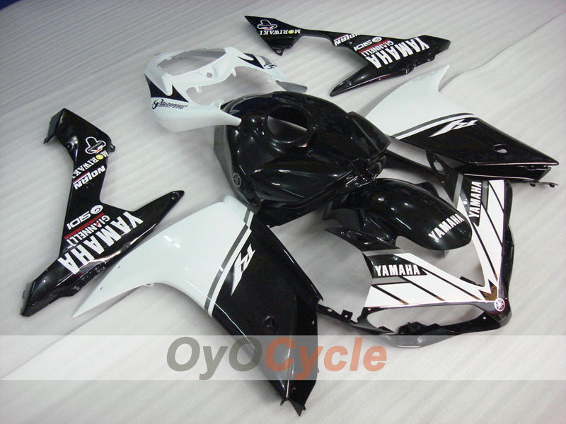 Einspritzverkleidungssatz für YZF-R1 07-08 - Weiß, Schwarz - Moriwaki #OYO87905684