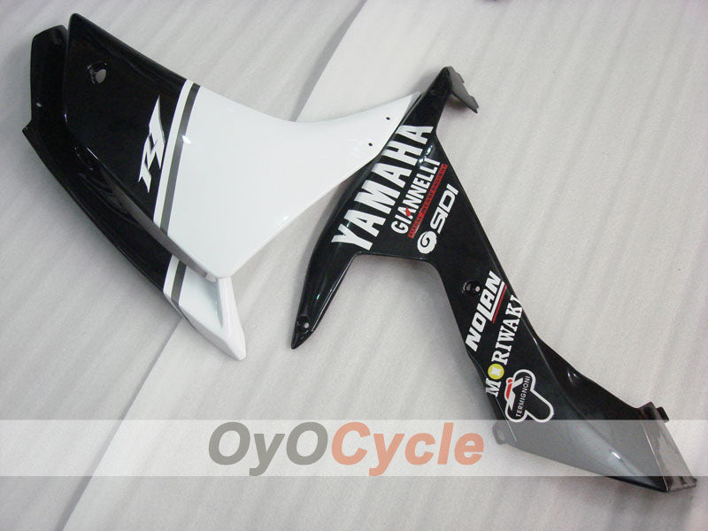 Einspritzverkleidungssatz für YZF-R1 07-08 - Weiß, Schwarz - Moriwaki #OYO87905684