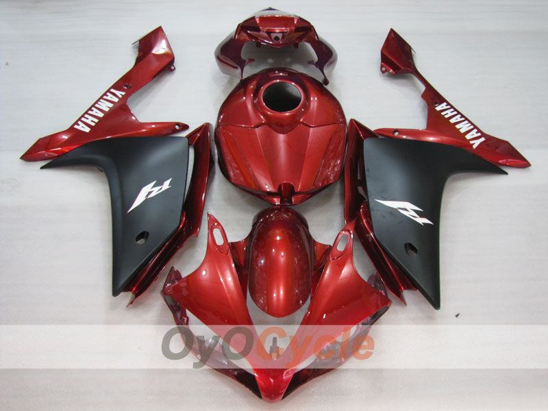 Einspritzverkleidungssatz für YZF-R1 07-08 - Rot - Werksstil #OYO87905685