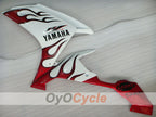 Einspritzverkleidungssatz für YZF-R1 07-08 - Rot, Weiß - Sun #OYO87905687