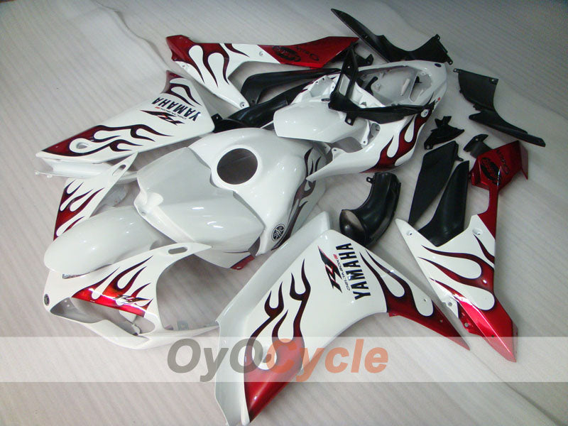 Einspritzverkleidungssatz für YZF-R1 07-08 - Rot, Weiß - Sun #OYO87905687 Zweitbild
