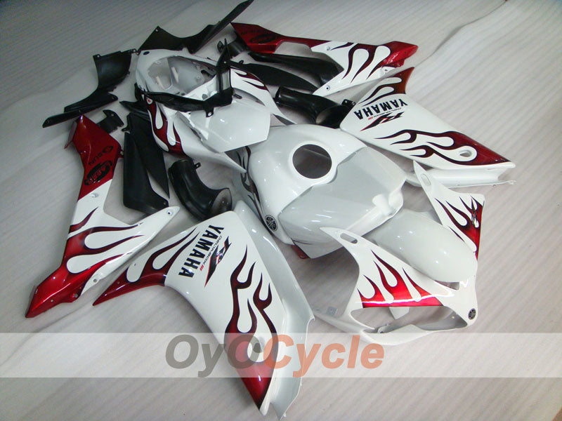 Einspritzverkleidungssatz für YZF-R1 07-08 - Rot, Weiß - Sun #OYO87905687 Hauptbild