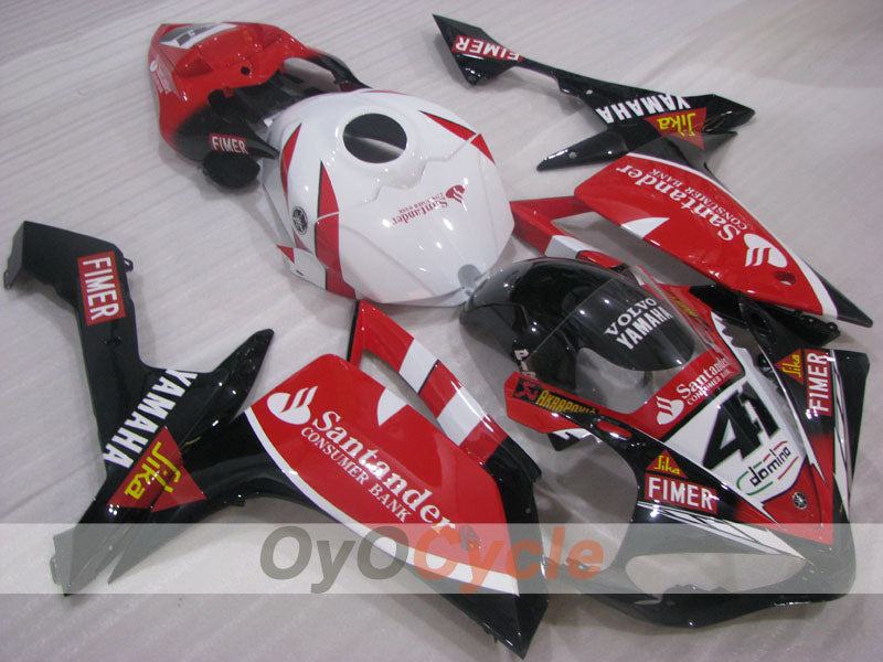 Einspritzverkleidungssatz für YZF-R1 07-08 - Rot, Weiß, Schwarz - Santander #OYO87905691 Hauptbild